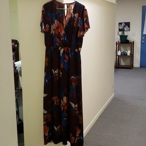 Beautiful Floral Long Flowing Dress